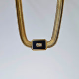 Halo Luxe Collar Necklace