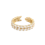 tiny rose gold hoop earrings