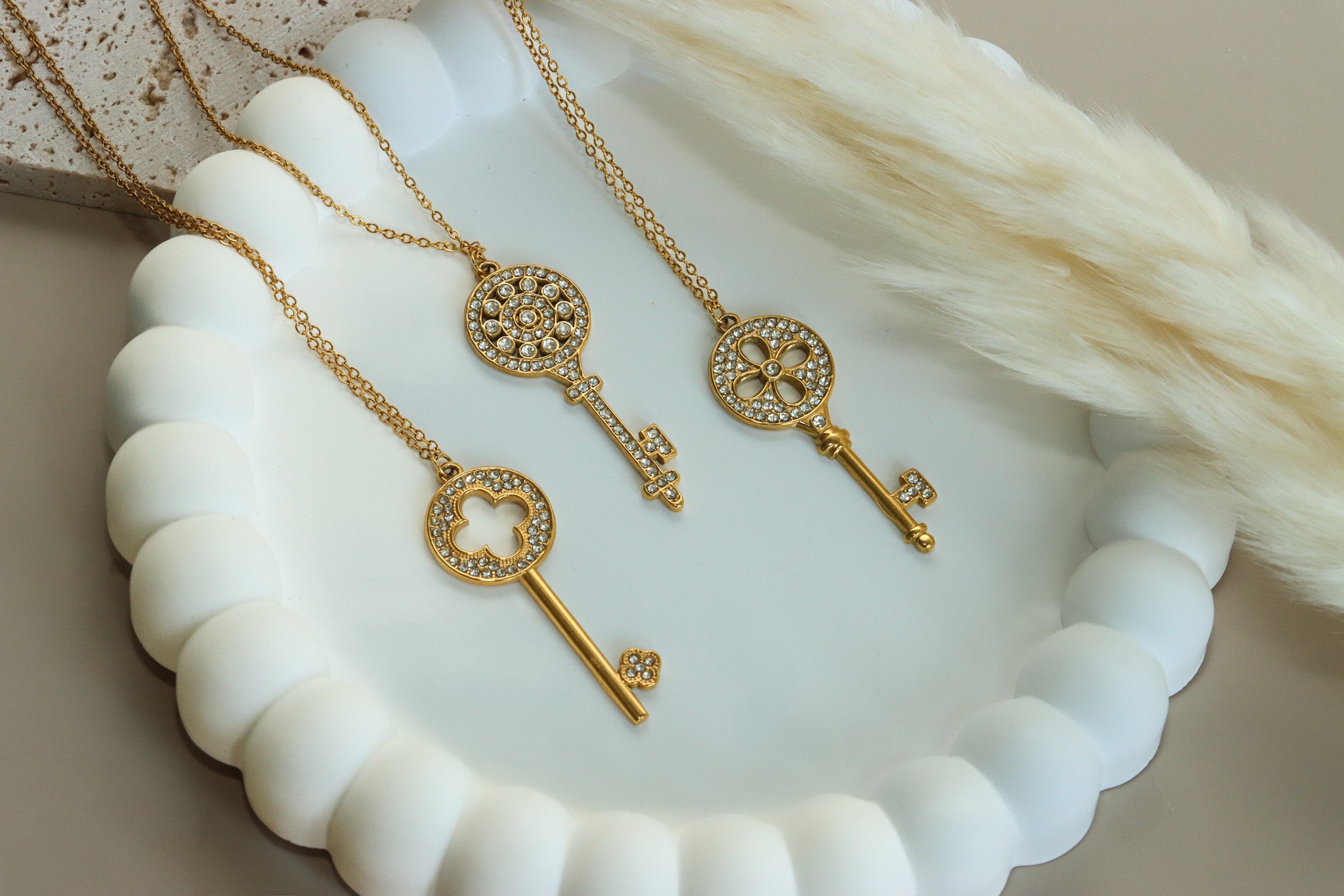Trendy statement jewelry