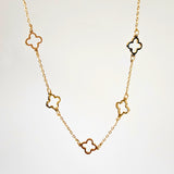 Aurora Clover Necklace