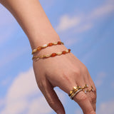 Zafran Bead Bracelet