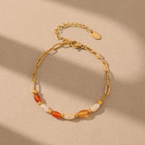 Zafran Bead Bracelet