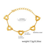 Dil Se Heart Bracelet — Gold