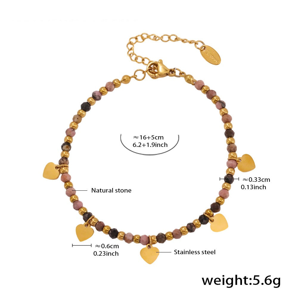 Qahwa Bead Charm Bracelet