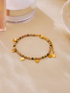 Qahwa Bead Charm Bracelet