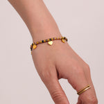 Qahwa Bead Charm Bracelet