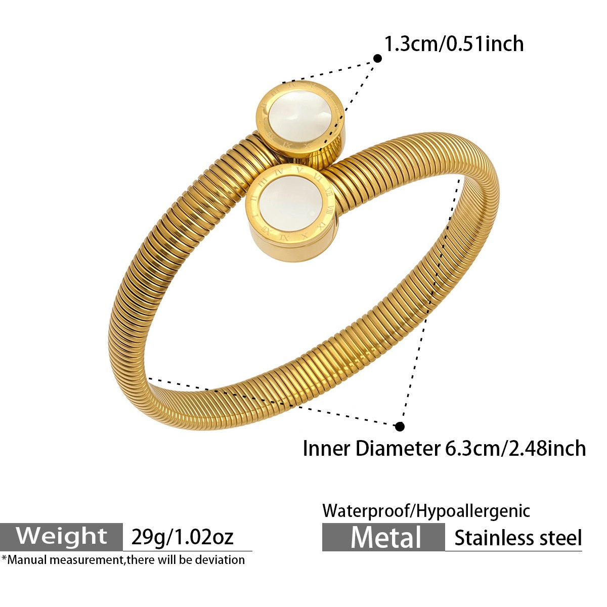 Sadaf Twin Pearl Cuff