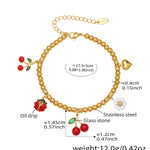 Gilas Cherry Charm Bracelet