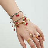 Gilas Cherry Charm Bracelet
