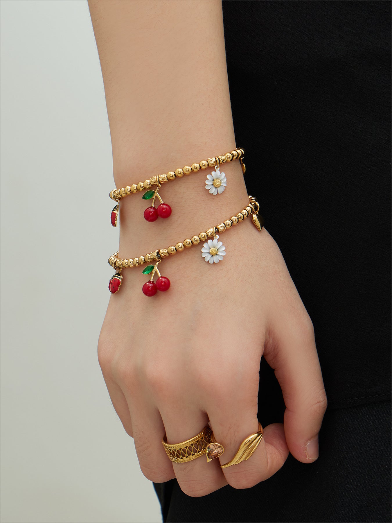 Gilas Cherry Charm Bracelet