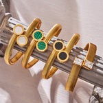 Sadaf Twin Pearl Cuff
