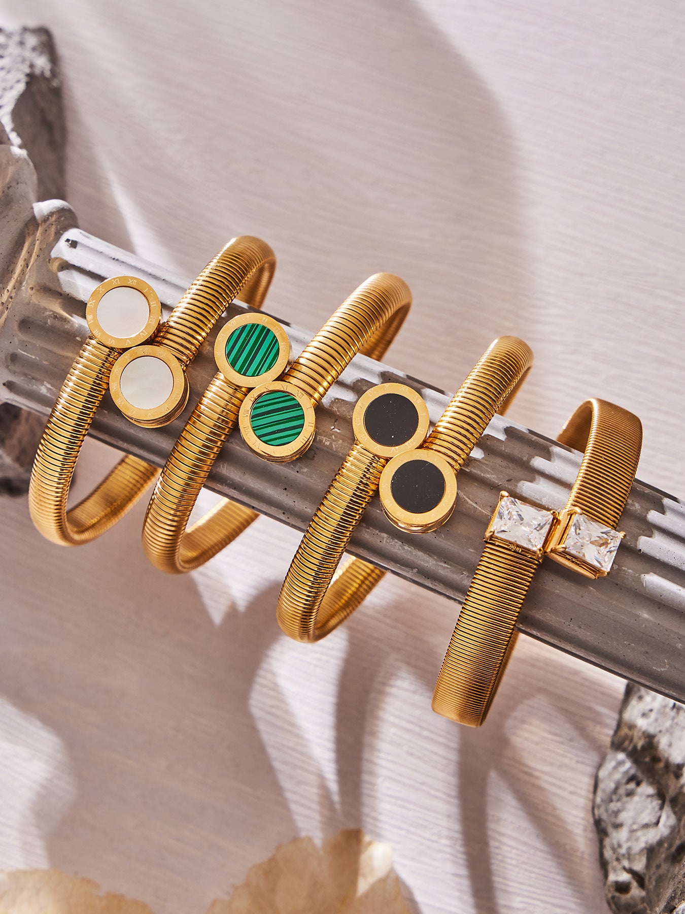 Sadaf Twin Pearl Cuff