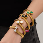Sadaf Twin Pearl Cuff