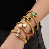 Sadaf Twin Pearl Cuff
