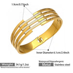 Qasr Tiered Bangle