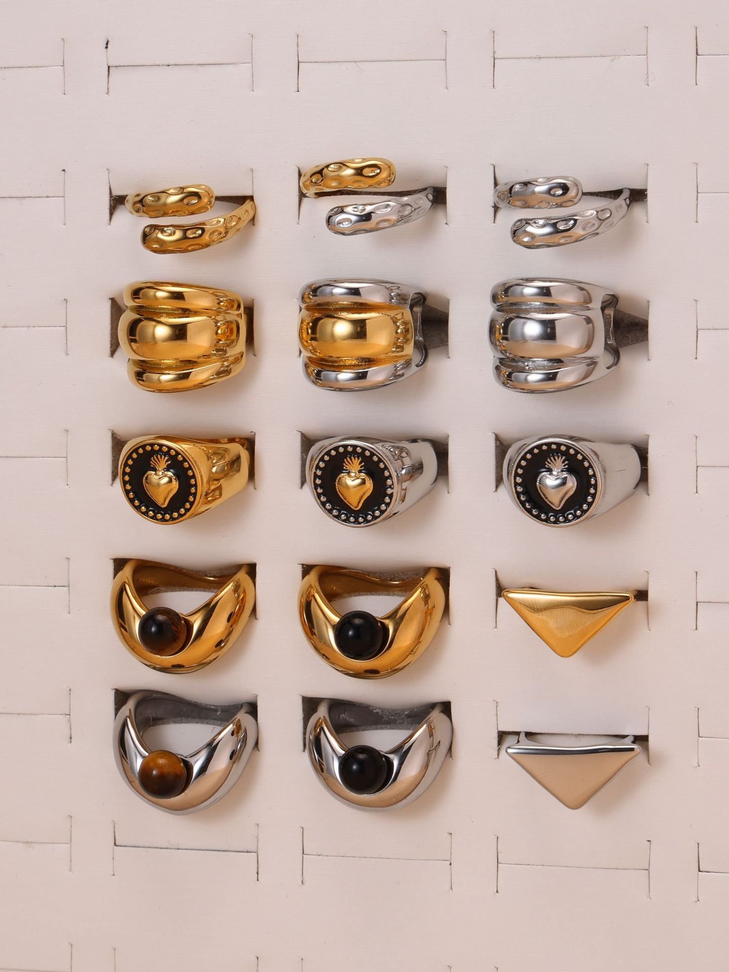 Chashm Stone Ring — Tiger's Eye
