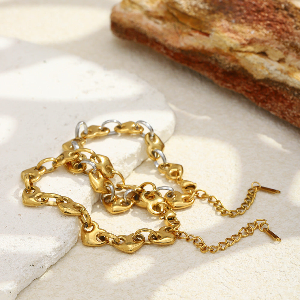 Badam Link Bracelet — Gold
