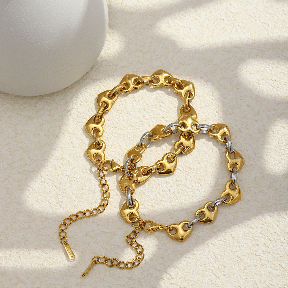 Badam Link Bracelet — Gold