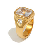 Shahi Cocktail Ring — Square