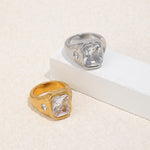 Shahi Cocktail Ring — Square