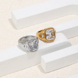 Shahi Cocktail Ring — Square