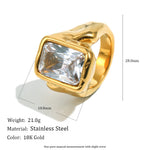 Shahi Cocktail Ring — Emerald Cut
