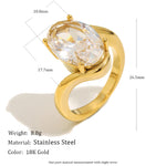 Shahi Cocktail Ring — Swirl