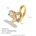 Neelam Adjustable Toi-et-Moi Ring