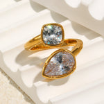 Neelam Adjustable Toi-et-Moi Ring