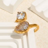 Neelam Adjustable Toi-et-Moi Ring