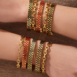 Shatranj Checker Bangle
