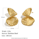 Seepi Shell Studs
