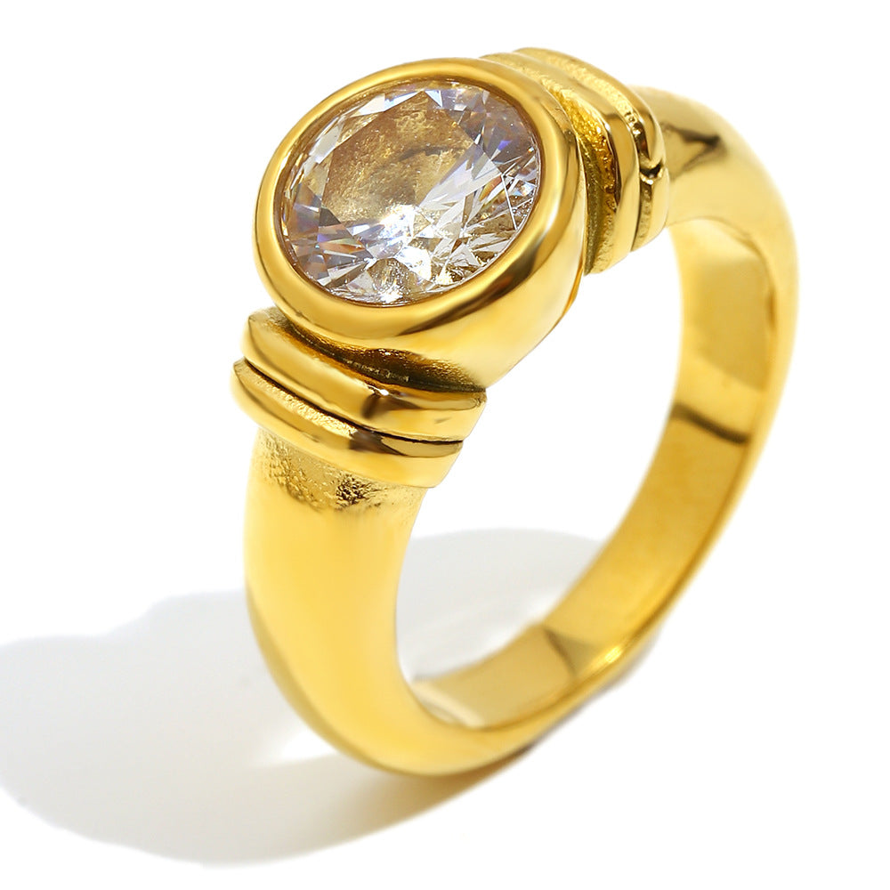 Noor Solitaire Ring