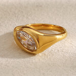 Noor Marquise Dome Ring