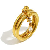 Chhalla Charm Stack Ring