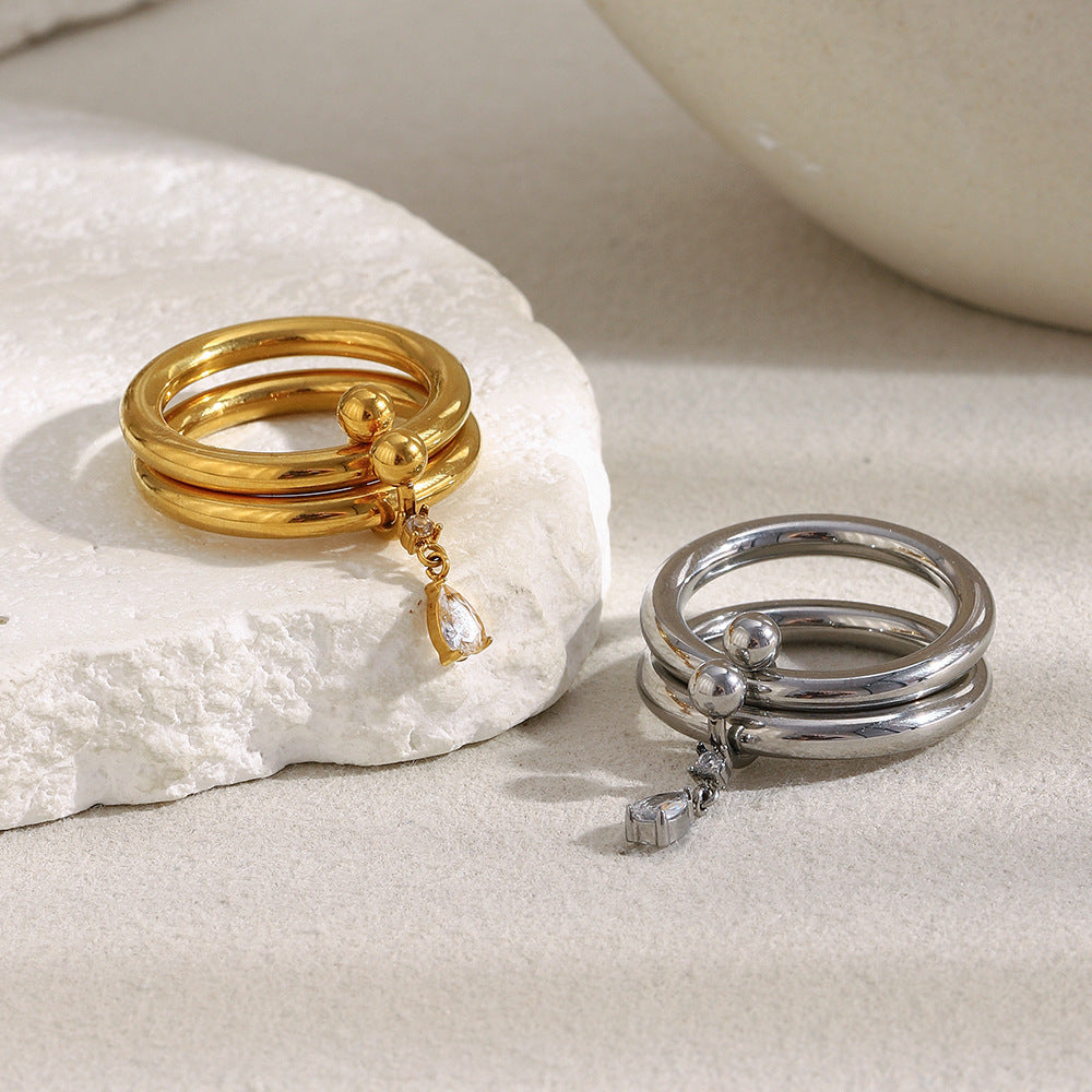Chhalla Charm Stack Ring