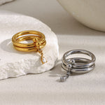 Chhalla Charm Stack Ring