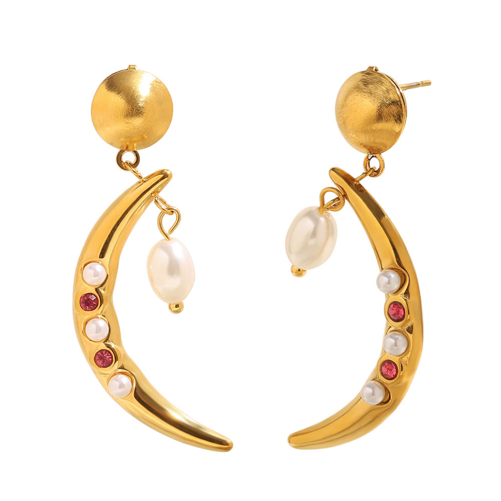 Hilal Pearl Crescent Drops