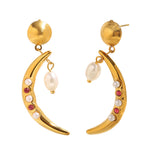 Hilal Pearl Crescent Drops