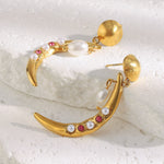 Hilal Pearl Crescent Drops
