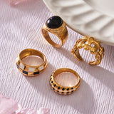 Zanjeer Adjustable Chunky Link Ring