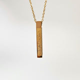 Ayatul Kursi Bar Necklace