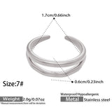 Sukoon Adjustable Double Band — Silver