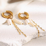 Durr Pearl Tassel Earrings