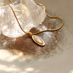 Sadaf Oval Pendant