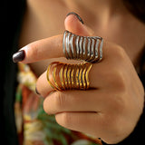 Mauj Layered Ring