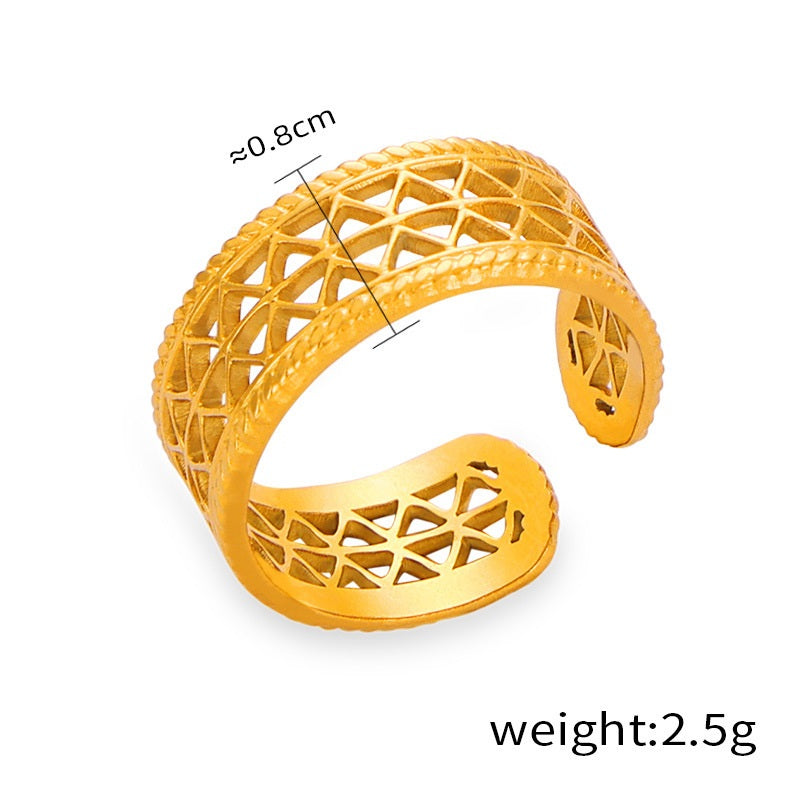 Jaali Adjustable Filigree Band