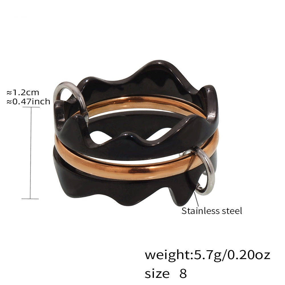 Raat Wave Ring
