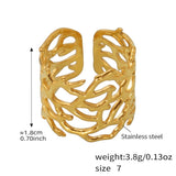 Marjan Adjustable Coral Ring