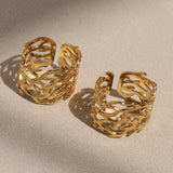 Marjan Adjustable Coral Ring
